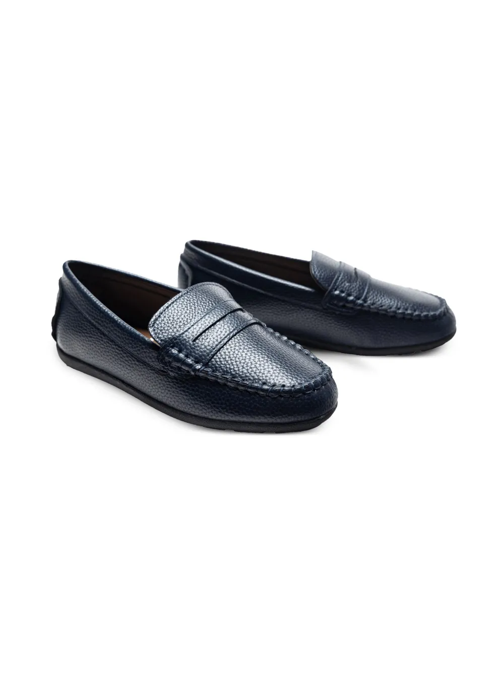 Moustache Mocassini - Blu