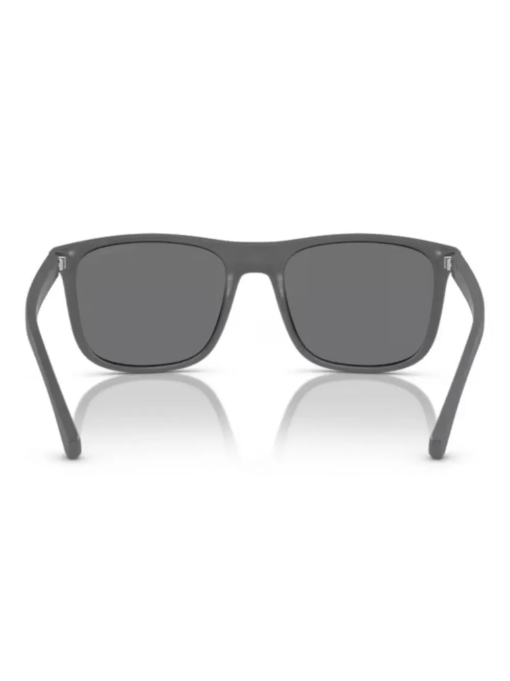 Emporio Armani Zonnebril met vierkant montuur Grijs