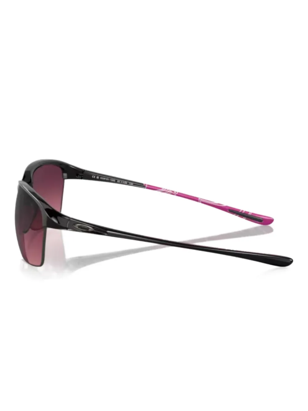 Oakley rectangle-frame sunglasses Zwart