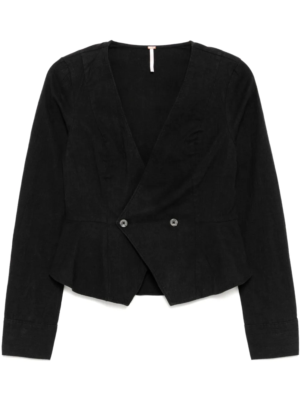 Free People City Life ジャケット - ブラック Free People City Life ジャケット - ブラック