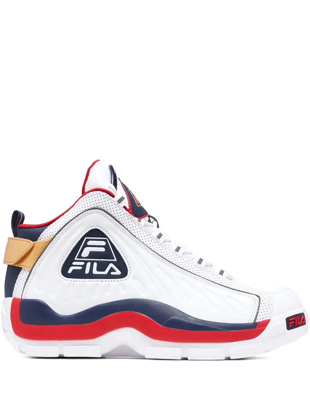 Fila Grant Hill 2 GB "White Navy Red Gold" sneakers