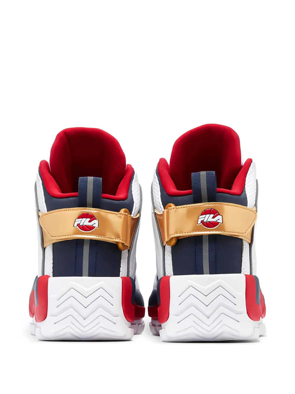 Fila Grant Hill 2 GB "White Navy Red Gold" sneakers
