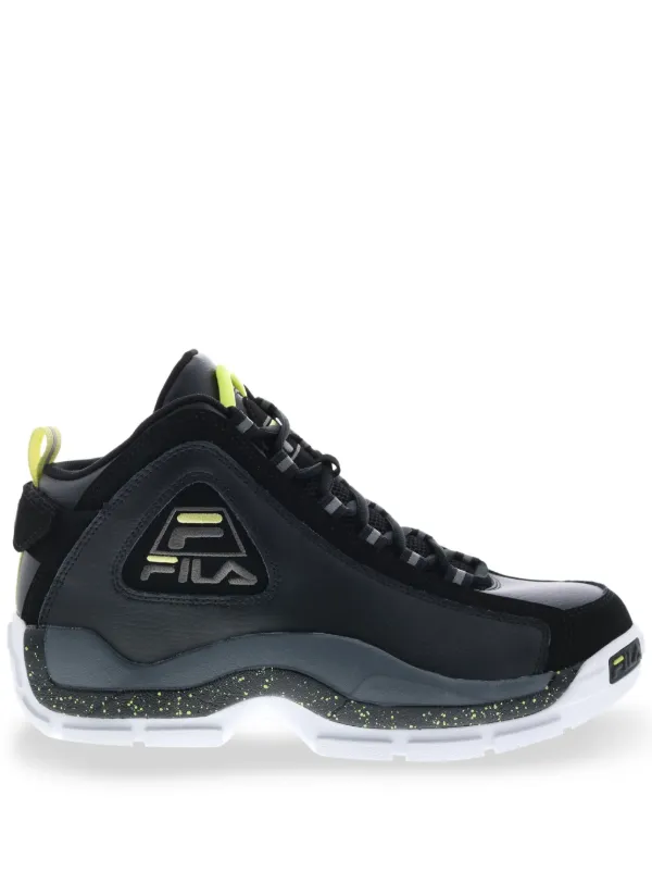 Fila Baskets Grant Hill 'Black/Sunny Lime' Noir FARFETCH FR - Main Image