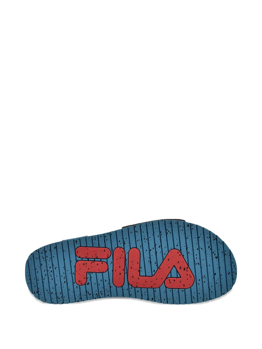 Fila Lunar "Black Capri Breeze Red" slides