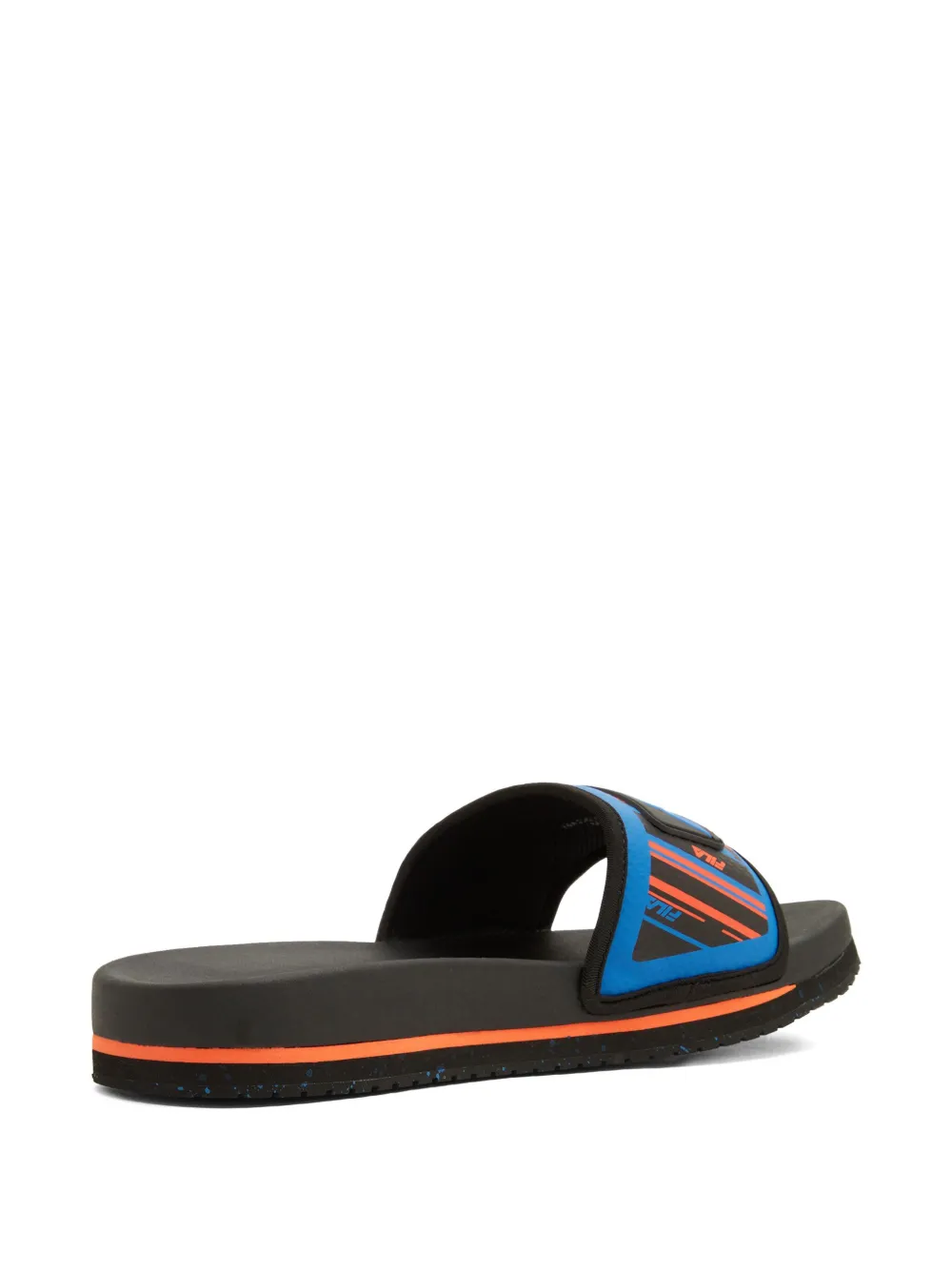 Fila Lunar "Prince Blue Red" slides Black