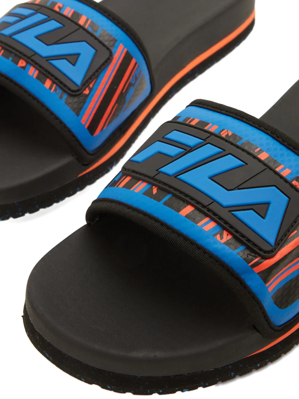 Fila Lunar "Prince Blue Red" slides Black