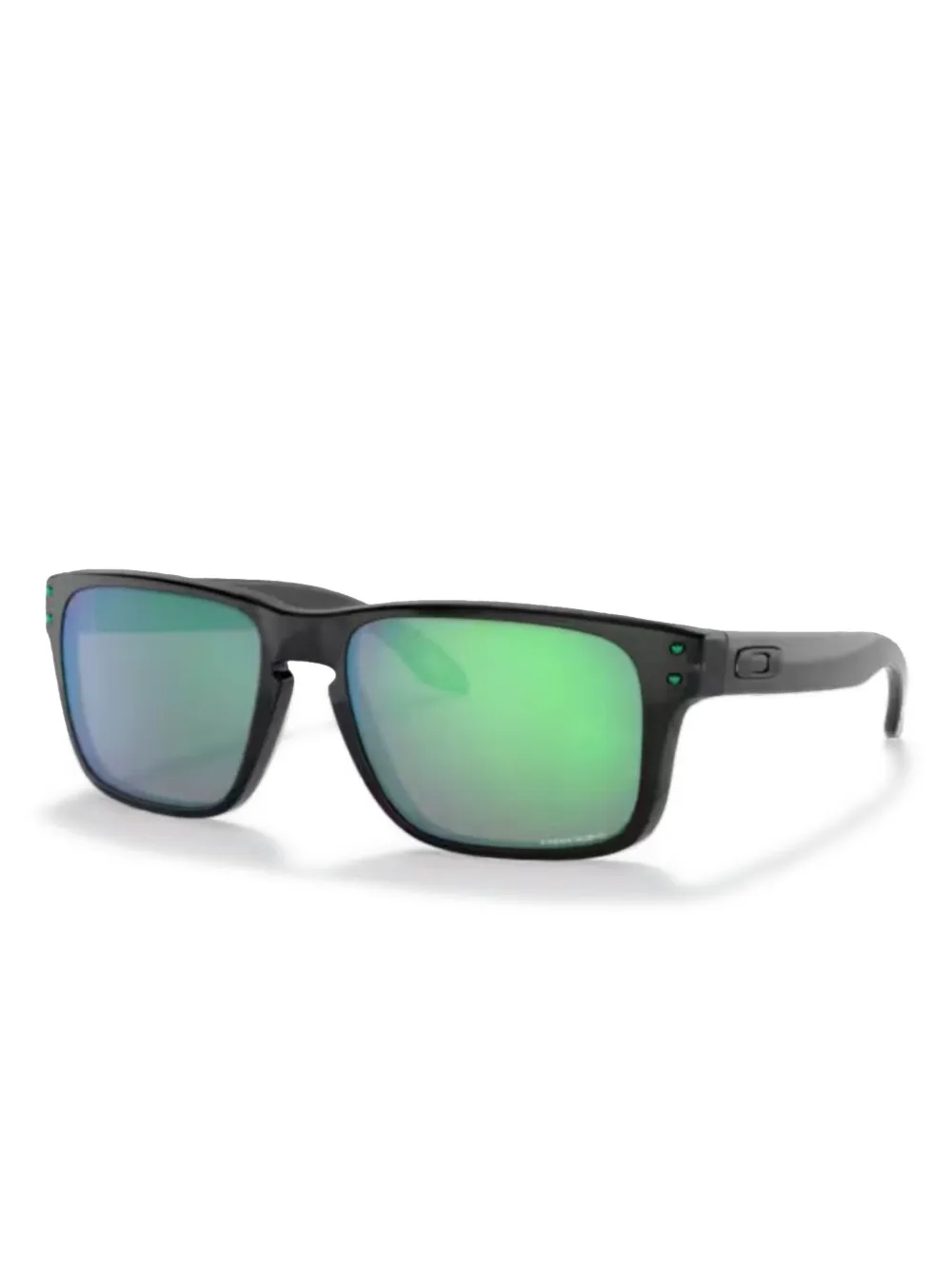 Oakley Zonnebril met vierkant montuur Zwart