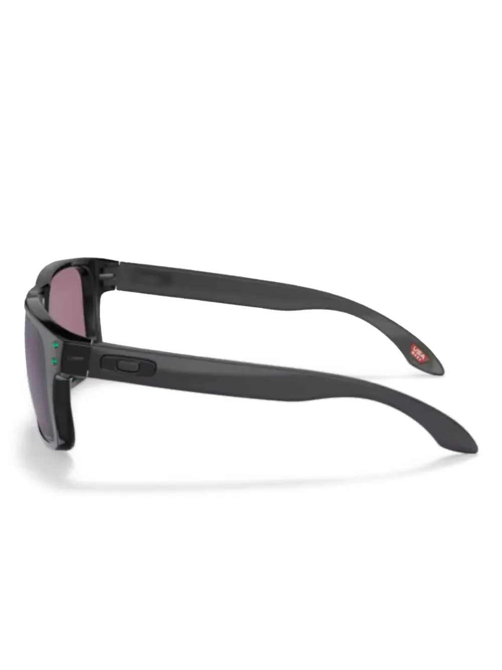 Oakley Zonnebril met vierkant montuur Zwart