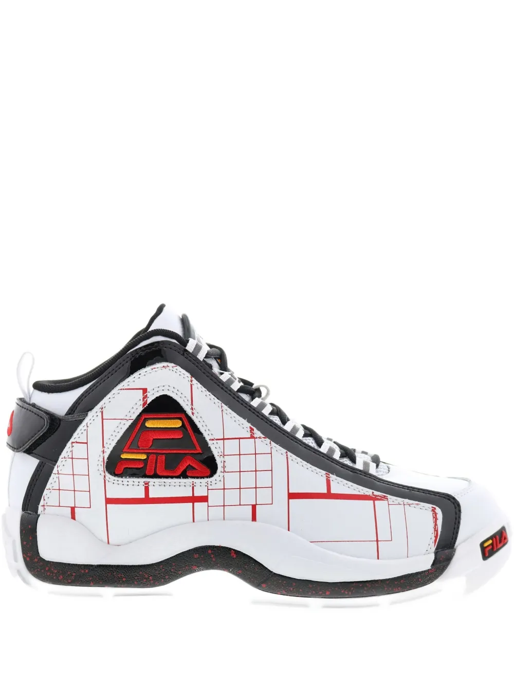 Fila Grant Hill 2 Grid "White Black Gold Fusion" sneakers