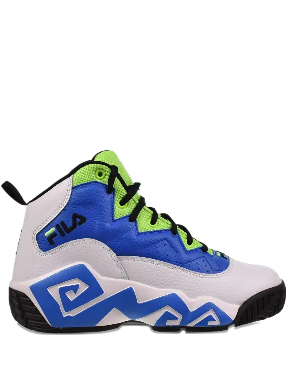 Fila MB "White Electric Blue Green Gecko" sneakers