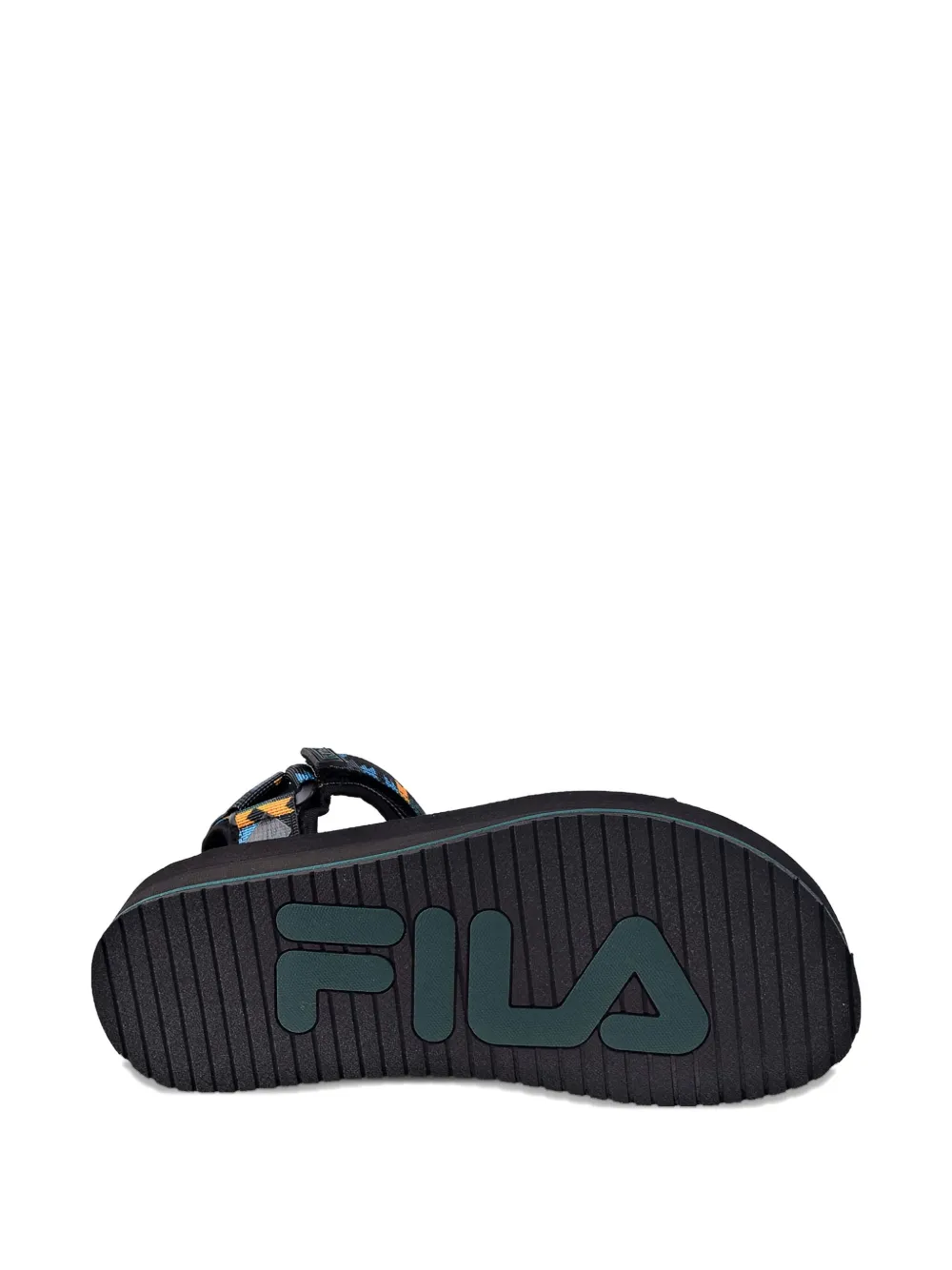 Fila Drifter DNS " Black June Bug Saffron" sandalen Zwart