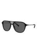 Bvlgari pilot-frame sunglasses - Black