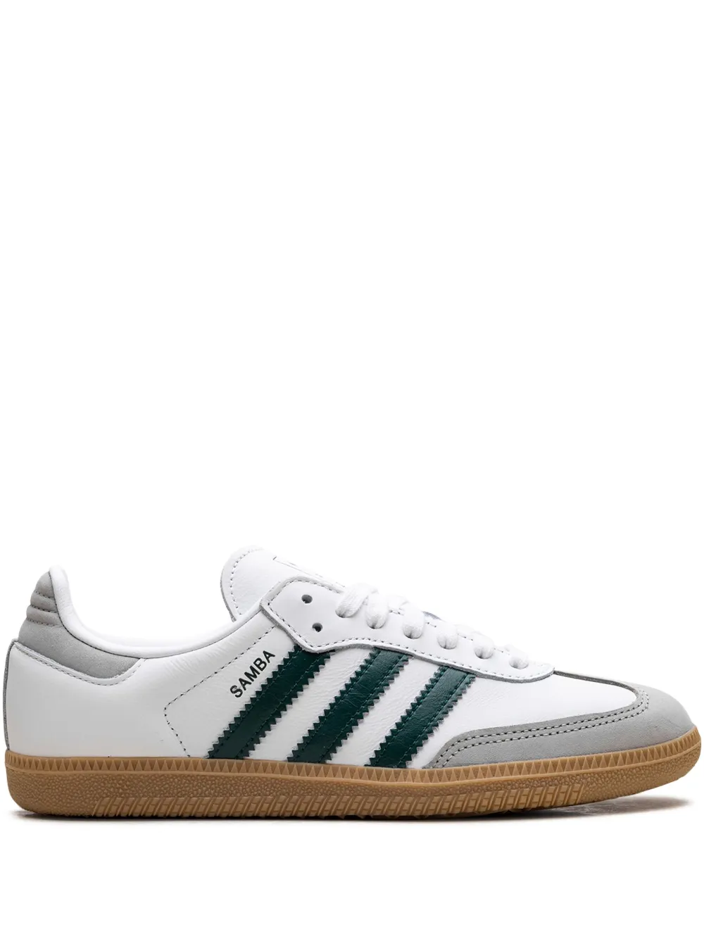 Adidas Samba OG "Cloud White Collegiate Green Grey Two Gum" sneakers