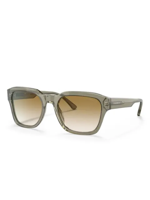 Emporio Armani lentes de sol con armazón cuadrada