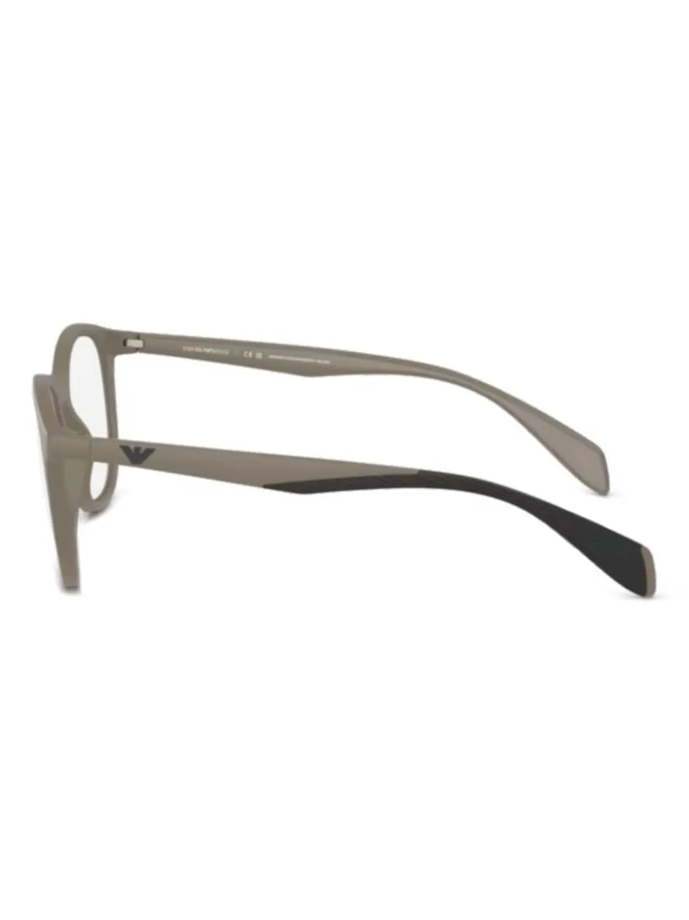 Emporio Armani Clip-on bril Grijs