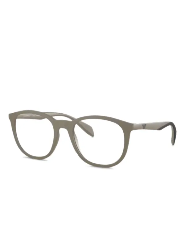 Emporio Armani Clip-on Glasses in Grey