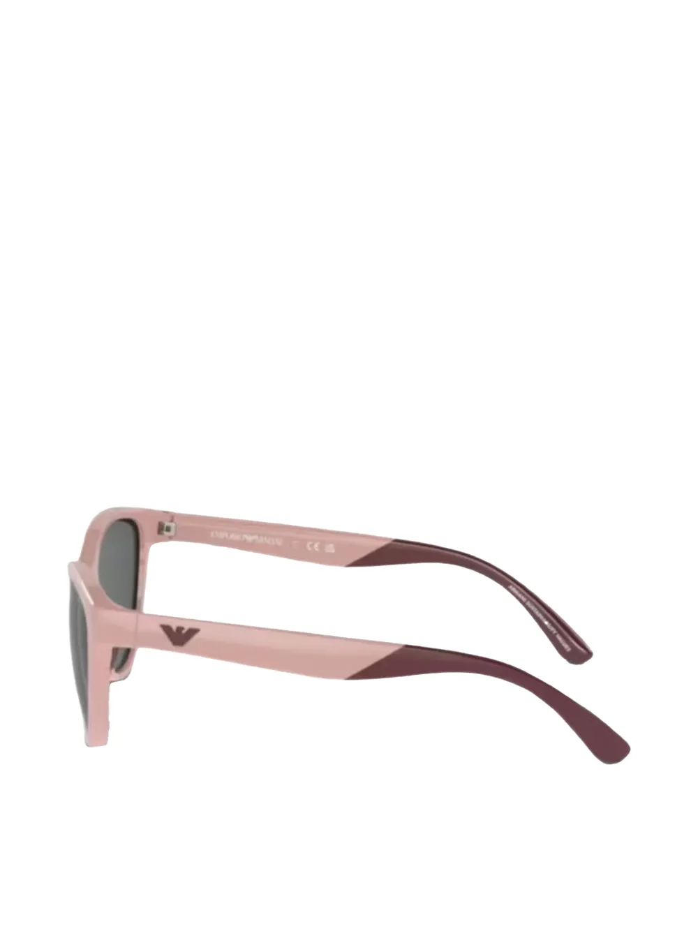 Emporio Armani Zonnebril met cat-eye montuur Roze