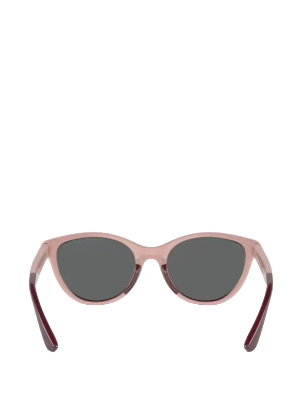 Emporio Armani Zonnebril met cat-eye montuur Roze