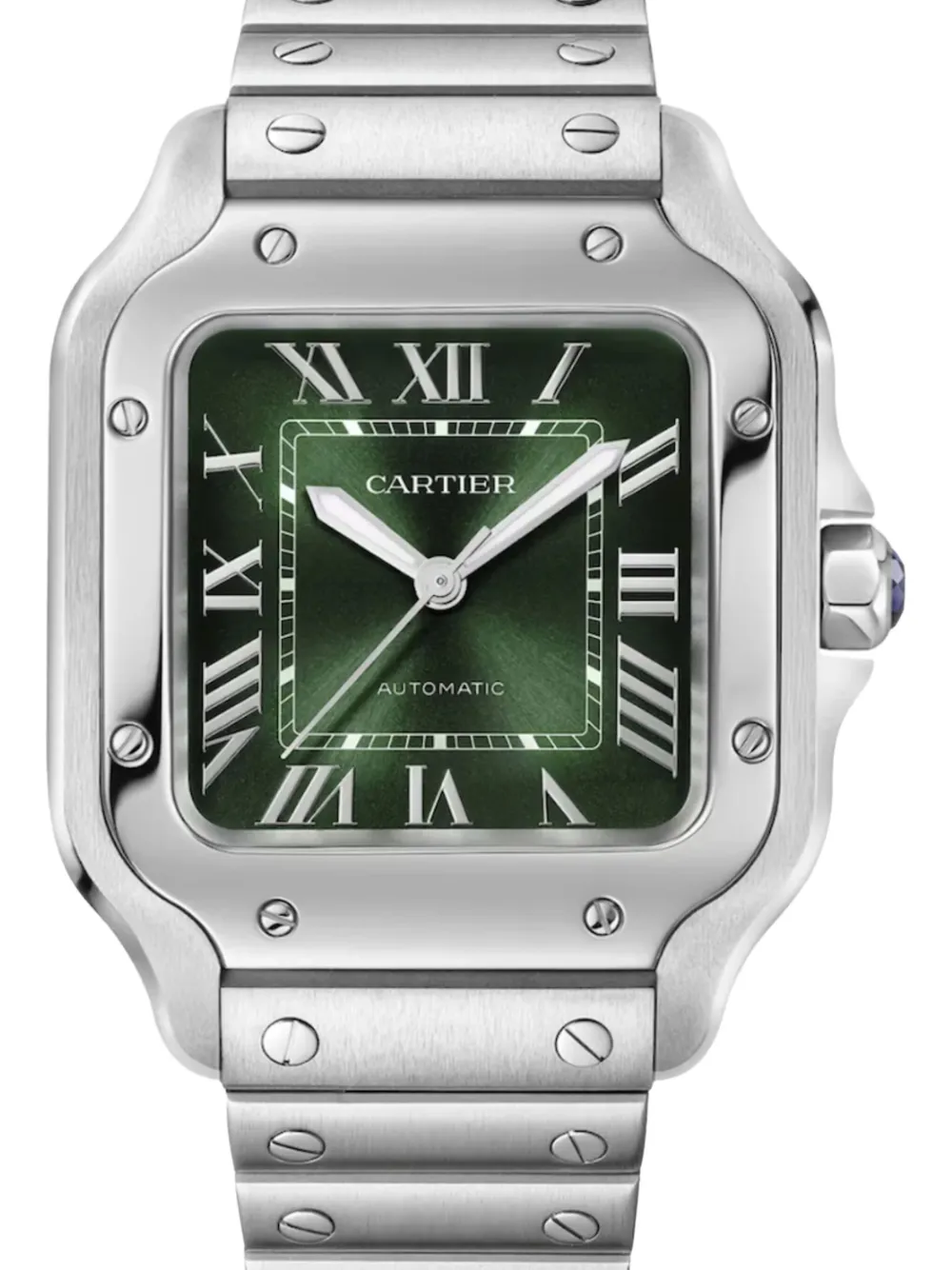 Cartier 2024 pre-owned Santos 47 mm - Zilver