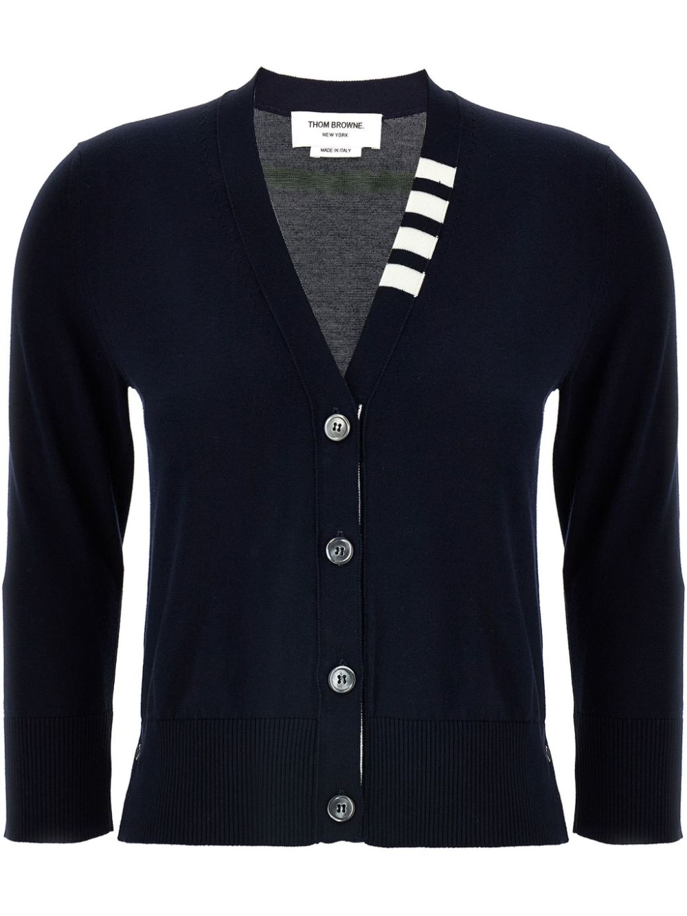 Thom Browne 4Bar cardigan - Blue