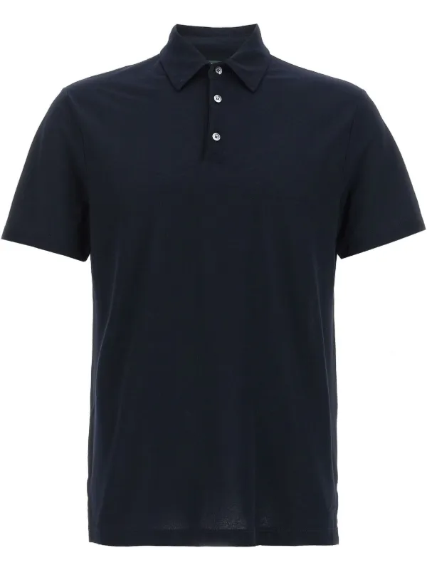 トップス ZANONE ICECOTTON POLO #NAVY size 50(XL) ZANONE ICECOTTON POLO #NAVY size 50(XL)