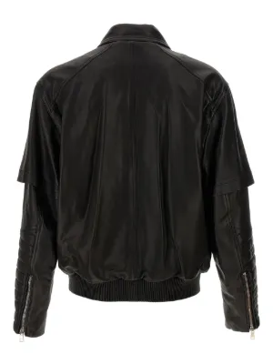 BALMAIN（バルマン）メンズ レザージャケット - FARFETCH