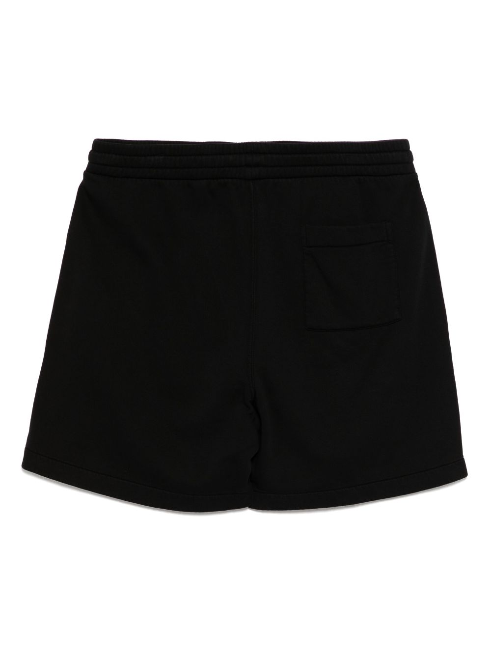 ASPESI Garment dyed gauzed shorts - Zwart