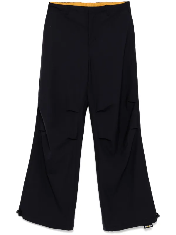 ASPESI Wash and Weara Trousers in Black