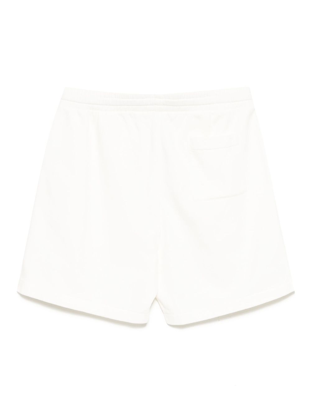 ASPESI Shorts met geverfd effect en mesh - Wit