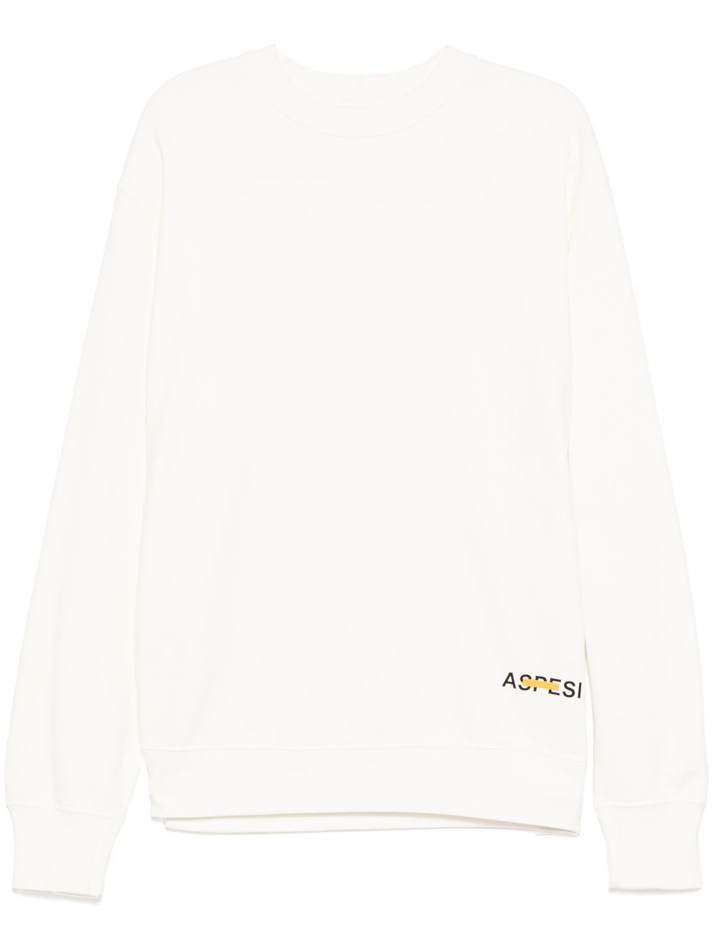 ASPESI logo-print sweatshirt - White