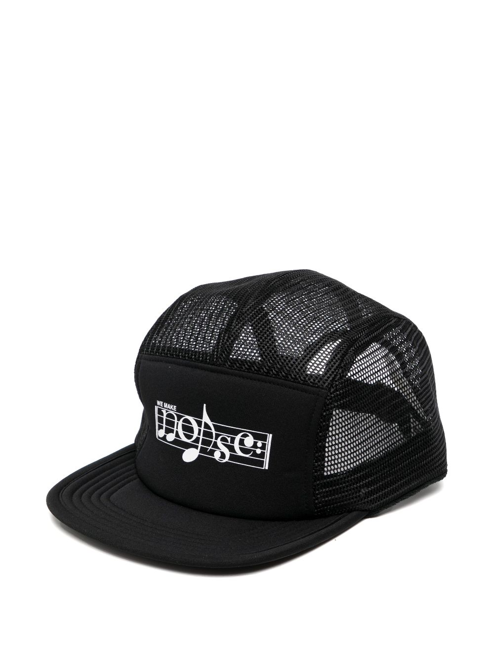 Undercover logo print hat - Black