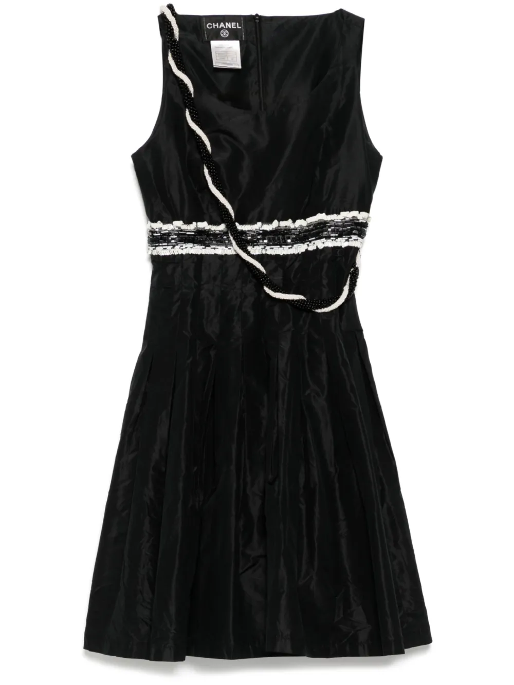 CHANEL Pre-Owned 2007 Sleeveless Bijou dress | Black | Image 1
