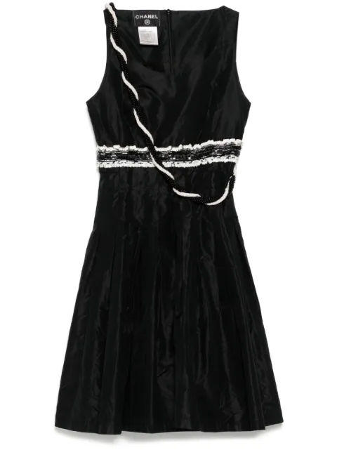 CHANEL Pre-Owned Abito Bijou smanicato 2007