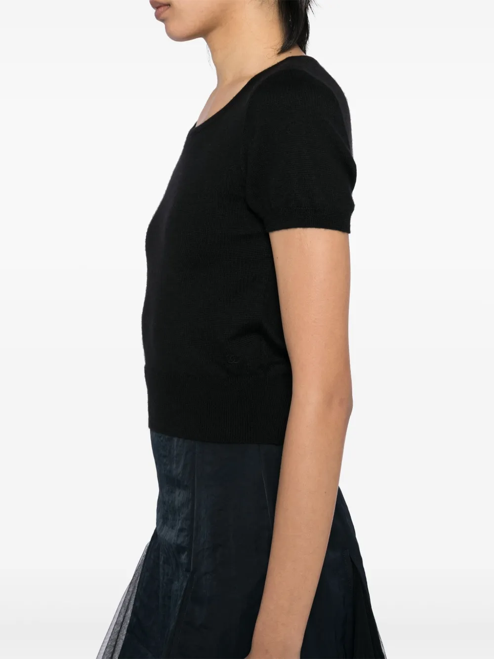 CHANEL Pre-Owned 1995 Pullover mit kurzen Ärmeln | Image 5
