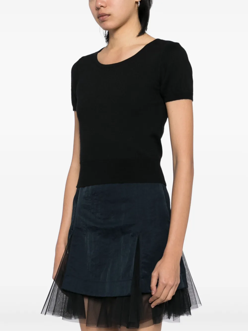 CHANEL Pre-Owned 1995 Pullover mit kurzen Ärmeln | Pre-owned Oberteile | Image 3
