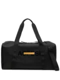 ASPESI Rubberized Canvas Travel bag - Black