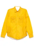 ASPESI Water repellent reversible shirt - Yellow