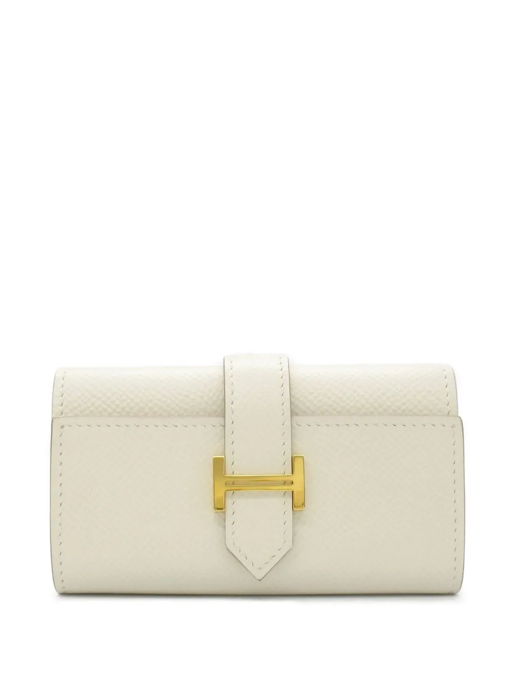 Hermès Pre-Owned 2019 Bearn 4-key case | White | Image 1