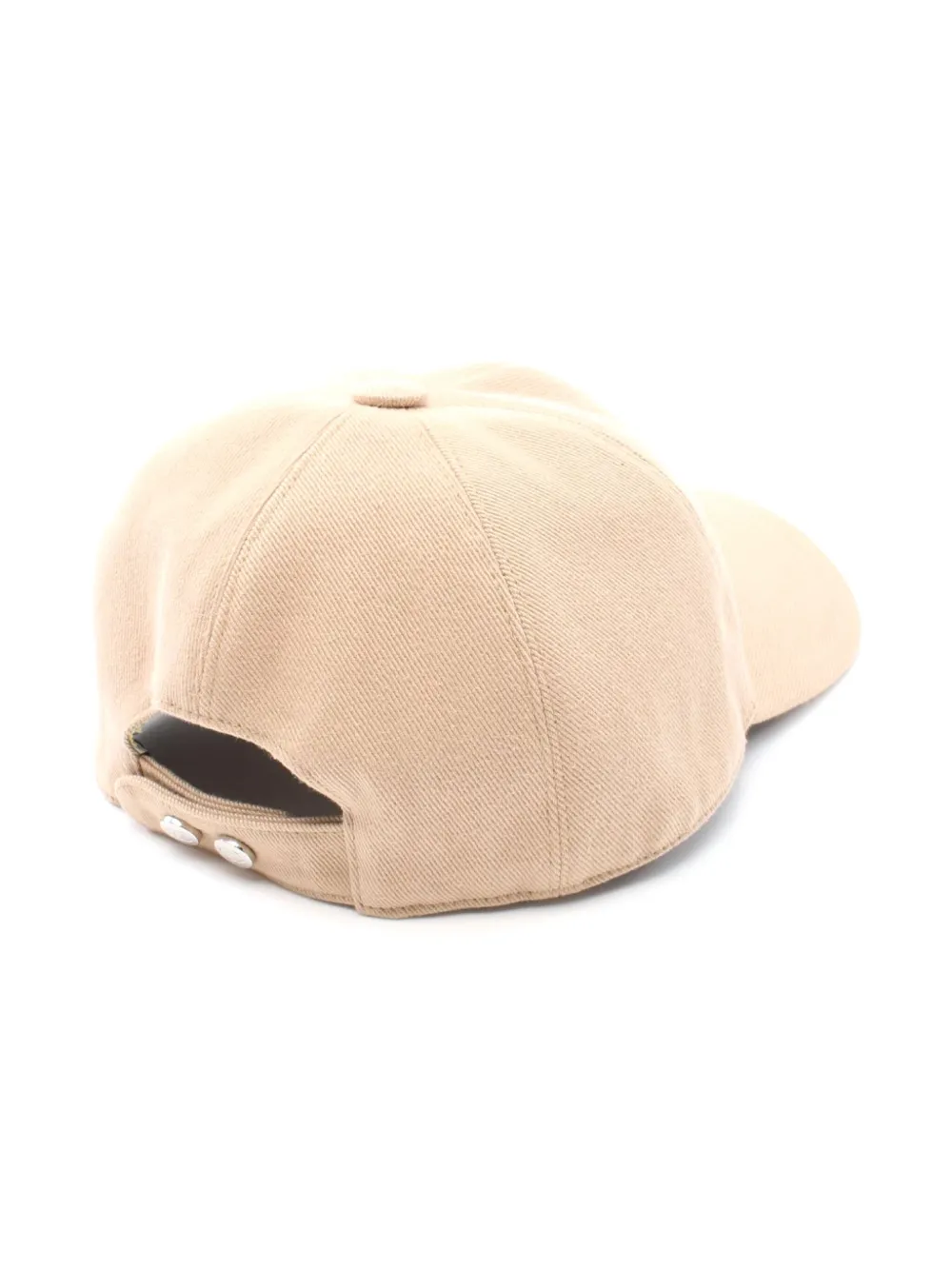 CHANEL Pre-Owned 1986-1988 interlocking CC baseball cap - Beige