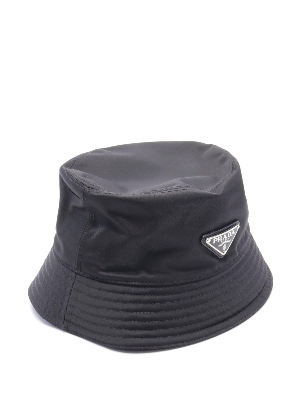 Prada Pre-Owned 2010s Re-Nylon bucket hat - Black