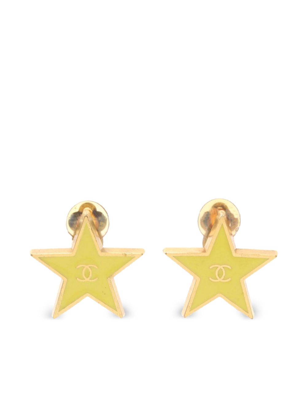 1986-1988 CC star clip-on earrings