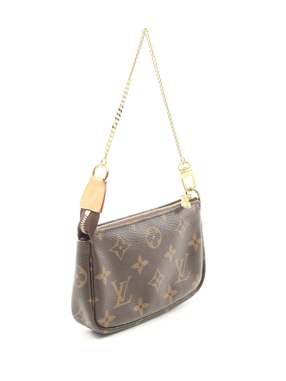 Louis Vuitton Pre-Owned 2020 mini Pochette Accessoires clutch bag - Brown