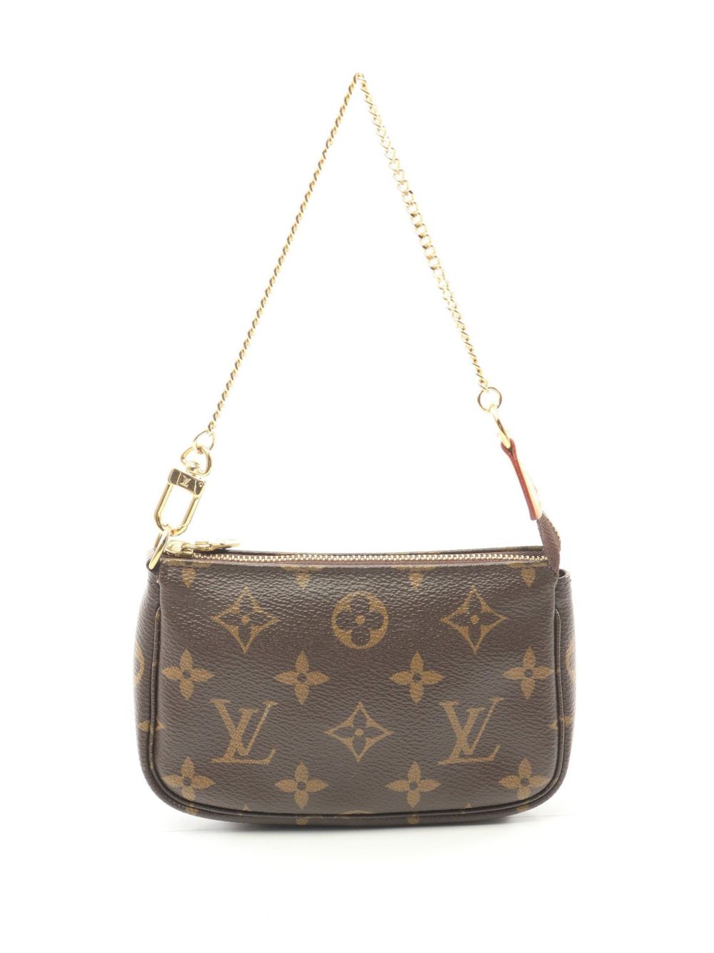 Louis Vuitton Pre-Owned 2020 mini Pochette Accessoires clutch bag - Brown