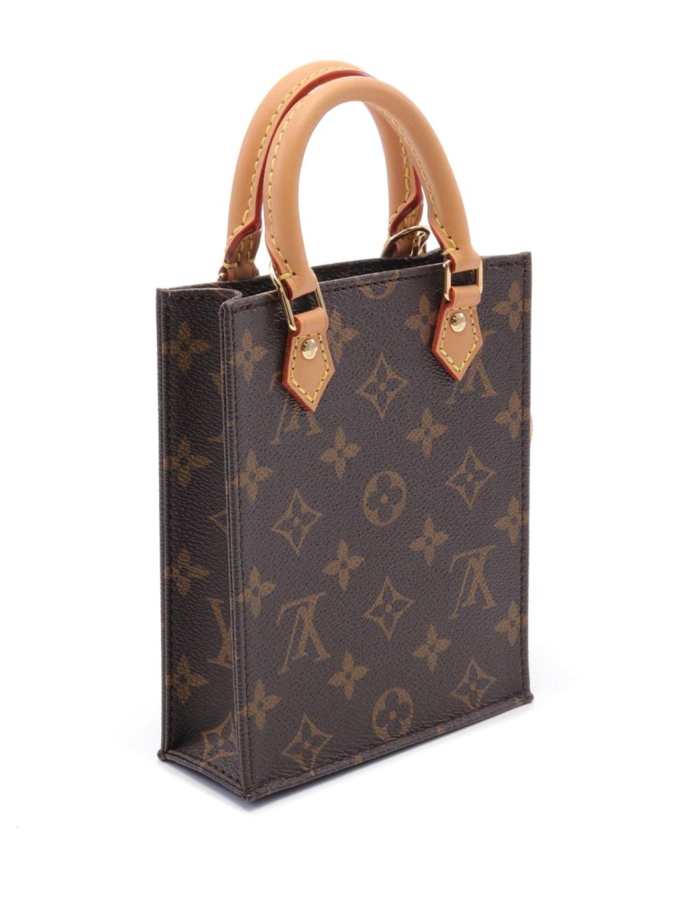 Louis Vuitton Pre-Owned 2021 Petit Sac Plat handtas - Bruin