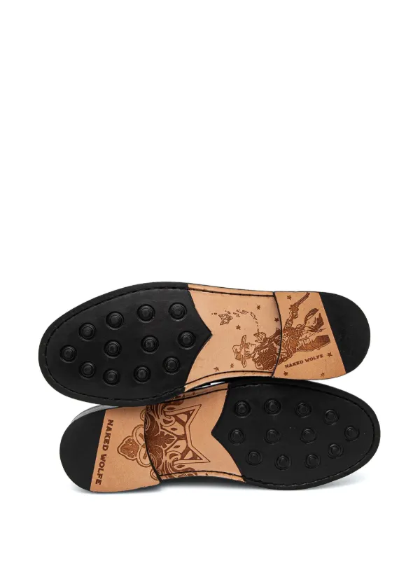 NAKED WOLFE Roma Loafers | Black | FARFETCH