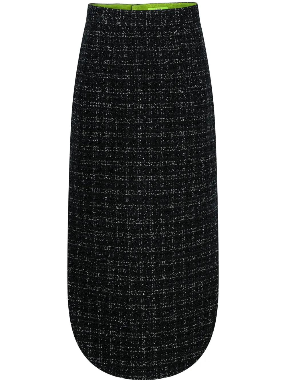 Shanghai Tang Gonna bouclé in tweed Shanghai Tang x Chen Man - Nero