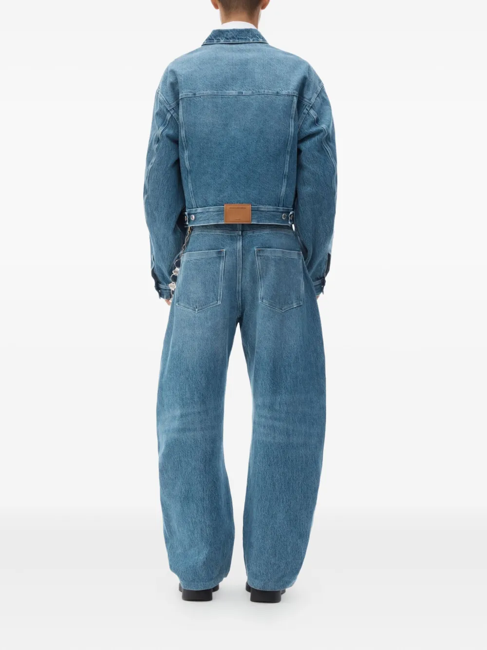 Alexander Wang Denim truckerjack Blauw