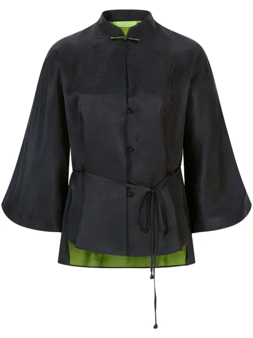 X Chen Man veste en soie - Shanghai Tang - Modalova