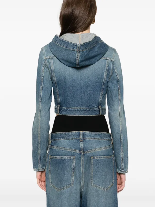 ALAÏA Denim Zip Jacket | ALAÏA PL