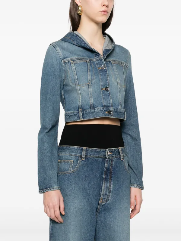 ALAÏA Denim Cardi Jacket |ALAÏA US